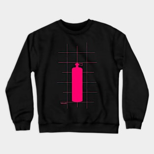 Pink scuba tank Crewneck Sweatshirt